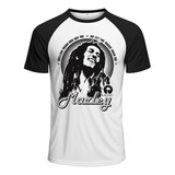 Camiseta Raglan Bob Marley Reggae Rots