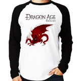 Camiseta Raglan Dragon Age