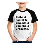 Camiseta Raglan Infantil Quibe