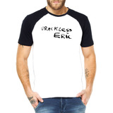 Camiseta Raglan Wreckless Eric 100% Poliéster