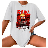 Camiseta Raiva Divertidamente Camisa Filme Unissex