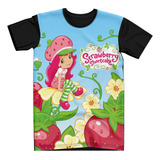 Camiseta Ramavi Personalizada Infantil Ou Adulto Moranguinho