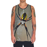 Camiseta Regata Animal Aranha Spider Inseto