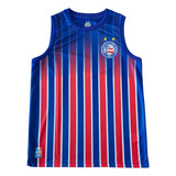 Camiseta Regata Bahia Oficial Tricolor Esquadrão Masculina