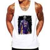 Camiseta Regata Basquete Lakers 24 Kobe Bryant