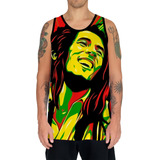 Camiseta Regata Bob Marley Rei Do
