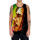Camiseta Regata Bob Marley Rei Do Reggae Som Novidade Hd 15