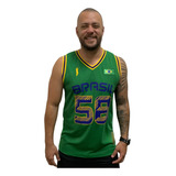 Camiseta Regata Dry Fit Basquete Academia Variados Brasil