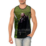 Camiseta Regata Game Of Thrones Eddard