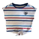Camiseta Regata Infantil Tommy Hilfiger Listrada