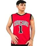 Camiseta Regata Masculina Esportiva De Basquete Academia Treino DAVIP P BULLS VERMELHO 