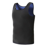 Camiseta Regata Masculina Preta Termica Cinta Compressão Hot