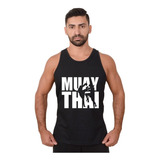 Camiseta Regata Muay Thai Academia De