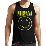 Camiseta Regata Nirvana Banda
