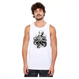 Camiseta Regata Octopus Desenho