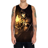 Camiseta Regata Personalizada Mortal Kombat Jogo Luta 03