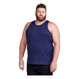 Camiseta Regata Plus Size Masculina Sem Manga Confortável