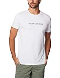 Camiseta Regular Silk Calvin Klein Masculino Branco GG