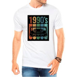 Camiseta Retro 1990 Fita Cassete Blusa Moleton Camisa Regata