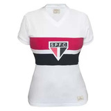 Camiseta Retrô Mania São Paulo 1980 Feminina