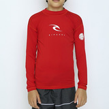 Camiseta Rip Curl Lycra Corp Uv Juvenil