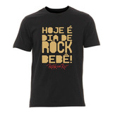 Camiseta Rock In Rio Hoje É Dia De Hock Bebê Masculina
