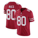 Camiseta San Francisco 49ers Jersey Número 80 Jerry Rice
