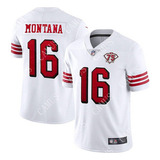 Camiseta San Francisco 49ers Montana 16 75th Adult cria