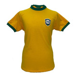 Camiseta Seleção Brasileira 1970 Retro Original