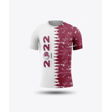 Camiseta Seleção Qatar Países Copa Do