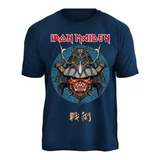 Camiseta Senjutsu Oficial Stamp Rockwear Iron Maiden Ts1572