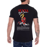 Camiseta Senna Formula 1 Corrida Mp4 4 1988 100 Algodão