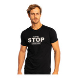 Camiseta Sergio K Masculina Please Stop
