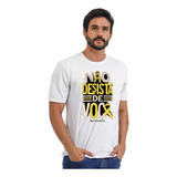 Camiseta Setembro Amarelo Campanha Prevenção Suicídio