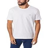 Camiseta Slim Flame Calvin Klein Masculino Branco GG
