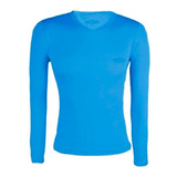 Camiseta Softline Fem Azul Proteção Uva uvb 50  Cardume