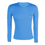 Camiseta Softline Fem Azul Proteção Uva uvb 50  Fps