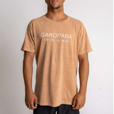 Camiseta South To South Premium Surf City Garopaba Caramelo