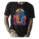 Camiseta Star Wars Camisa R2 d2