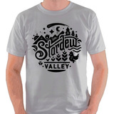Camiseta Stardew Valley Jogo Game Logo Farm Camisa Blusa