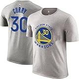 Camiseta Stephen Curry Golden State Warriors Cinza  30 Youth 8 20 Nome E Número Home Player  Cinza  14 16