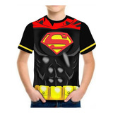 Camiseta Super Herois Infantil Roupas Blusa