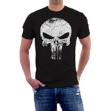 Camiseta Super Herois Justiceiro Punisher Camisa
