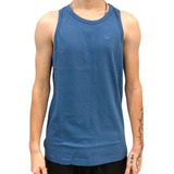Camiseta Svk Regata Algodão Basica Masculina Casual Bordada