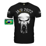 Camiseta Tática Jair Bolsonaro Presidente 2022