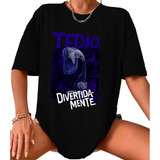 Camiseta Tedio Divertidamente Camisa Filme Unissex