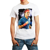 Camiseta Tenis Roger Federer Blusa Regata Moleton Camisa