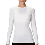 Camiseta Térmica Manga Longa Feminina Lupo Lisa Sem Costura