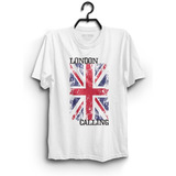 Camiseta The Clash London Calling Camisa Rock