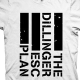 Camiseta The Dillinger Escape Plan Branca